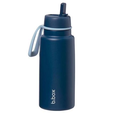 Butelka termiczna ze składanym ustnikiem – termos ze stali nierdzewnej 1l Midnight b.box