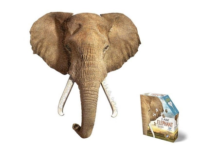 MADD CAPP, Puzzle konturowe I AM - Słoń 300 elem.