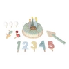Little Dutch Duży drewniany torcik urodzinowy LD4494