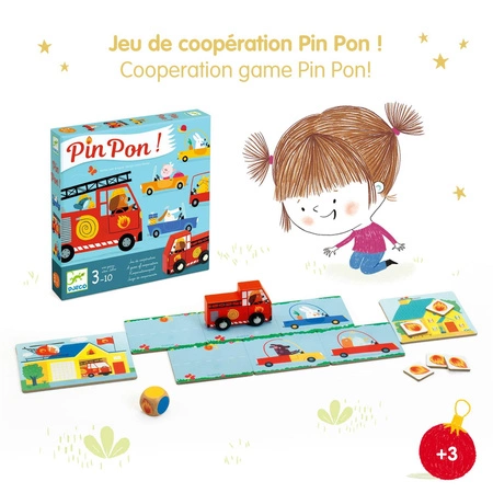 Djeco Gra kooperacyjna PinPon!ALARM! DJ08571