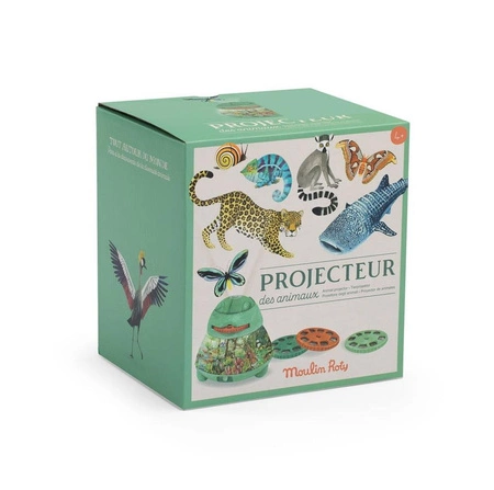 Lampka projektor ZWIERZĘTA ŚWIATA 719365