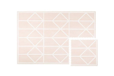 TODDLEKIND Mata do zabawy piankowa podłogowa Prettier Playmat Nordic Vintage Nude Pink