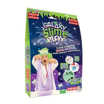 Zestaw do robienia glutów z gwiazdkami Galaxy Slime Play 3+, Zimpli Kids