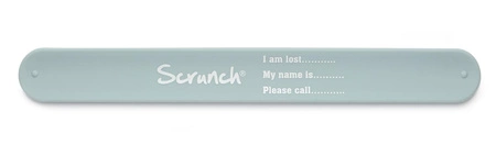 Opaska informacyjna Scrunch - Błękitny