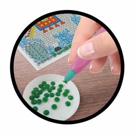 Mozaiki z kryształków - LAMA DP003