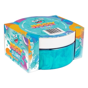 Jiggly slime turkusowy perłowy 200g
