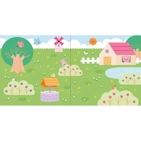 Zestaw kreatywny Grube naklejki wielokrotnego użytku My arts & crafts 2+, Janod