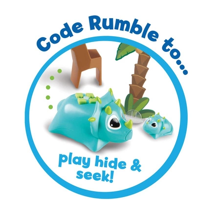 Coding Critters Rumble, Bumble, Robot do nauki programowania dla dzieci, Dinozaur
