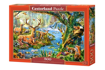 Puzzle 500 Leśne życie B-52929