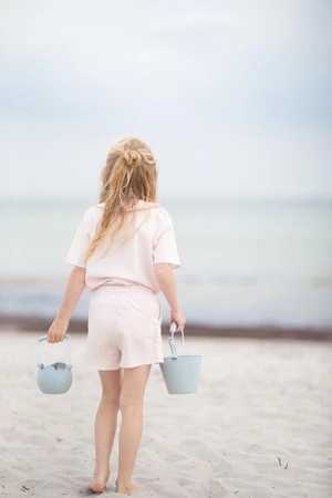 Silikonowe Wiaderko Konewka Scrunch - Błękitny