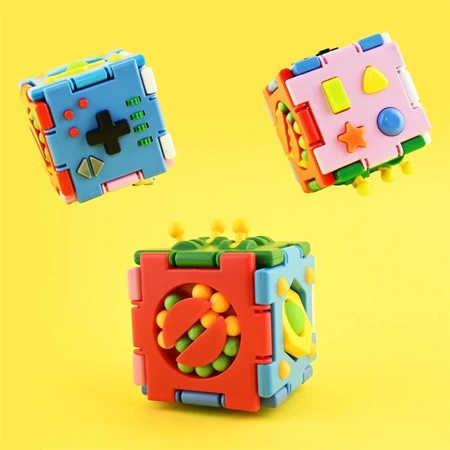 Sensoryczna kostka 7 cm