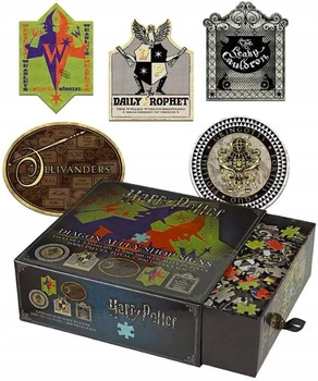 puzzle Harry Potter - szyldy sklepów z ulicy Pokątnej (1000 elementów)