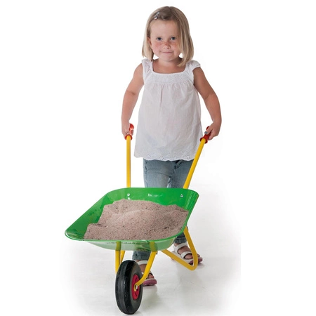 Rolly Toys Metalowa Taczka Ogrodowa Budowlana Zielona