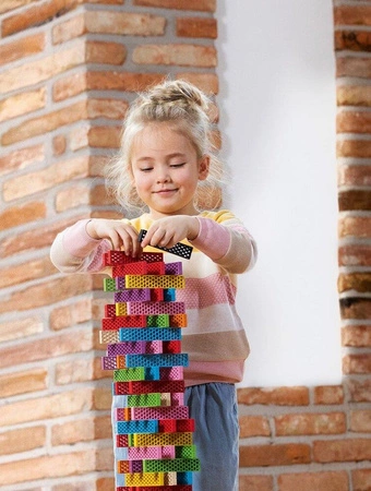 Kreatywne klocki konstrukcyjne kolorowy Big Box Bioblo 340 elementów