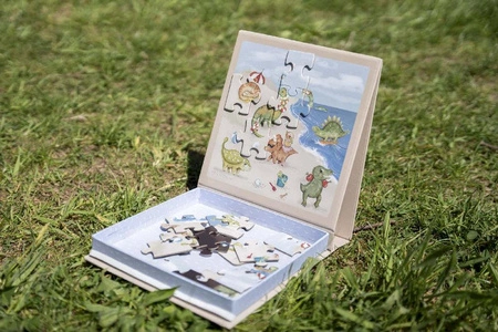 Filibabba Gra magnetyczna Dino Beach puzzle
