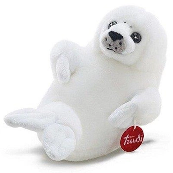 Pluszak biała foka 28 cm, zwierzęta wodne