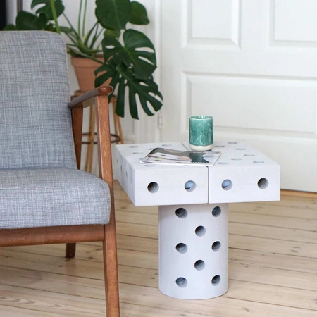 MODU Curiosity kit 4in1 - Kreatywne klocki rozwijające motorykę dużą, czerwony