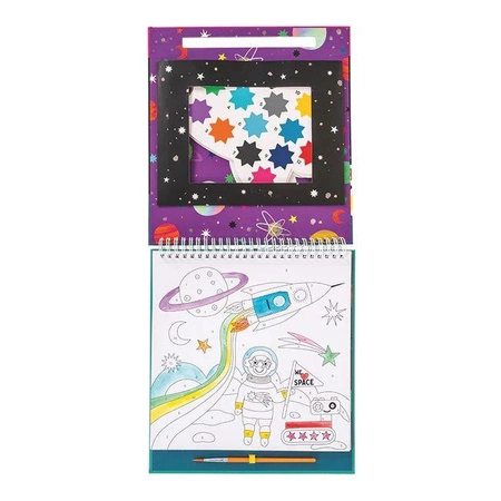 Kosmos Kolorowanki Maluj po Numerach z Farbkami