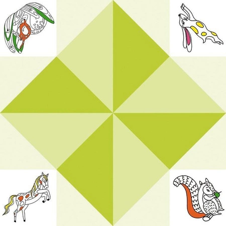 Multizestaw kreatywny 17 dekoracji Zwierzęta 6+, Janod