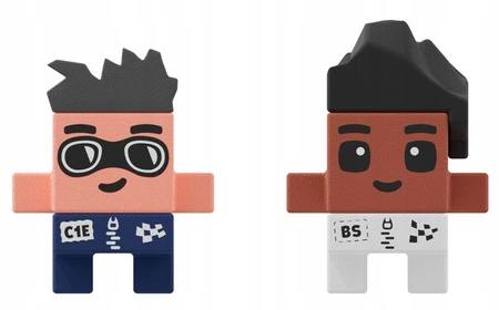 MINI WAFLE KLOCKI Wyścig 80 EL MARIOINEX Formuła 1