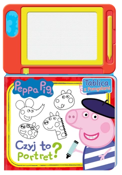 Czyj to portret. Świnka Peppa. Tablica z Pomysłami