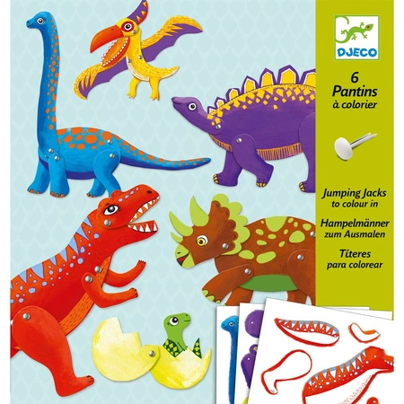 Zestaw ruchome postacie DINOZAURY DJ09680