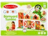 Drewniana farma GO Tots Barnyard Tumble 30740-MD Melissa and Doug