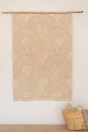 Little Dutch Dywan Rainbow Soft White 90 x 130 cm RU10192006