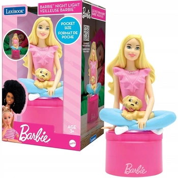 Lampka nocna Barbie Lexibook NLJ01BB