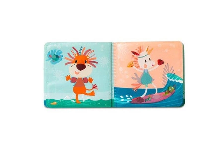 LILLIPUTIENS Magiczna książeczka do kąpieli Krokodyl Anatol 12 m+