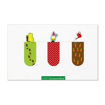 Zakładki magnetyczne - Ogród