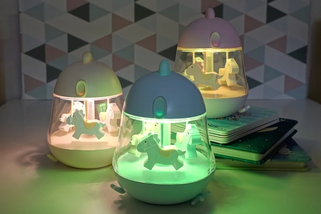 Kurczaczek Lampka z Pozytywką Żółta Rabbit&Friends