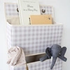3 Sprouts Organizer Na Drzwi Wiszący Gingham Beige
