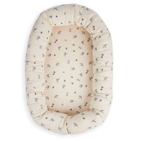 Filibabba Gniazdko niemowlęce Dancing swallow Blue