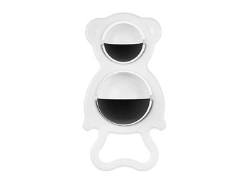 Grzechotka czarno-biała Miś