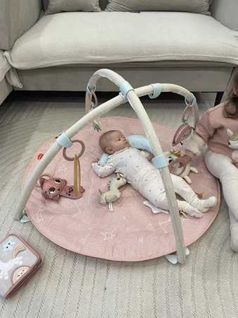 Gimnastyka/mata edukacyjna z pałąkami - Kraina Jednorożca - Tiny Love