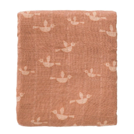 Fresk Pieluszki muślinowe zestaw 2 szt. 70 x 60 cm Ptaszki