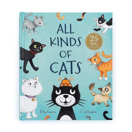 „All Kinds of Cats” Książeczka dla Dzieci