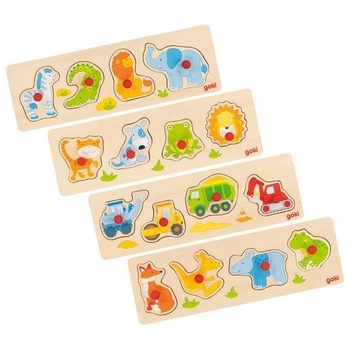 Puzzle z uchwytami - zestaw 8 szt.