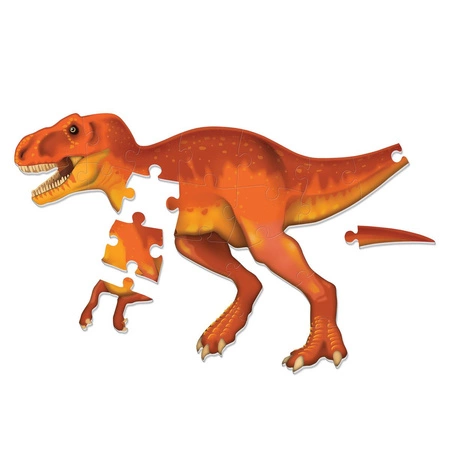 Duże, piankowe puzzle podłogowe, Dinozaur T-Rex