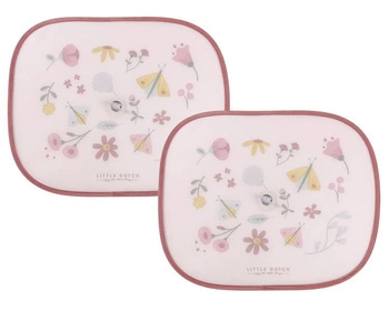 Little Dutch LD Zestaw 2 osłonek przeciwsłonecznych UV Flowers & Butterflies 120037