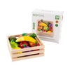 Drewniane owoce do krojenia na magnes Ecotoys