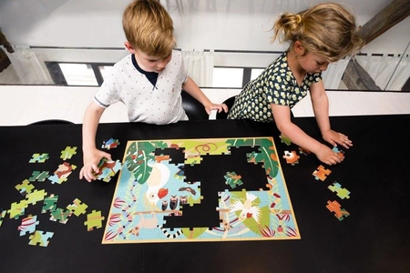 Scratch, Puzzle DŻUNGLA 100 szt.