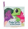 Książeczka interaktywna, mały żółwik 216120-Manhattan Toy, zabawki dla niemowląt