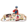 Kolejka drewniana Metropolia Melissa and Doug 132el.