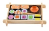Sushi drewniane jedzenie