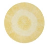 Lorena Canals Dywan bawełniany Tie-Dye Yellow Ø 150 cm