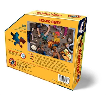 MADD CAPP, Puzzle konturowe I AM Kogut - 100 elem.