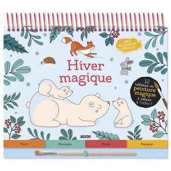 Auzou Kolorowanka wodna Magiczna zima 99199