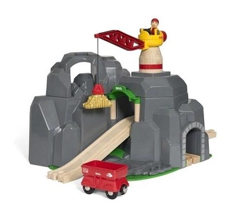 BRIO World Tunel Górski z Dźwigiem